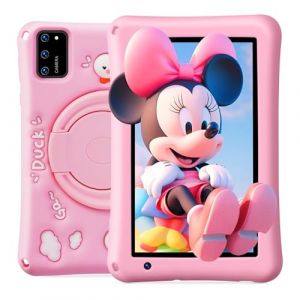 Tablette Enfants 7 pouces, Tablette Android 13, Octa-Core, 8Go+64Go (TF 256GB), Batterie 5800mAh, Caméras 5MP+8MP, Affichage HD, Contrôle parental, Housse protectrice en silicone pour enfants (BOKELAI TRADING SARL, neuf)