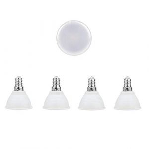 AUFWH 4 pièces Ampoule LED Lampada MR16 GU10 E27 E14 6W 220V-240V Bombillas Lampe LED Spot Lampara LED Spot Lumière 24/120 degrés-E14_120 blanc froid (hongfukeji, neuf)