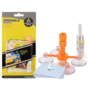 Ridwiwa Kit R&eacute;paration Pare-Brise Voiture Professionnel, Colle &agrave; Pare-Brise et R&eacute;sine Transparente, pour R&eacute;parer Fissures, &Eacute;clats, Toile d&rsquo;Araign&eacute;e, Efface Rayure Pare-Brise, Compatible Verre Fissur&eacute; (ChaoHuiYongFa, neuf)