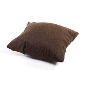 Coussin pour Palette Coussin d'assise Dossier piqué PFG (Coussins décoratifs 50x50, Marron) (FavreShop, neuf)