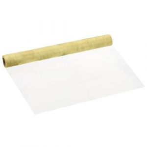 PATIKIL Toile M&eacute;tallique Tiss&eacute;e En Laiton Rouleau 39x12", 80 Mesh Filtre M&eacute;tal Grillage Dense Grossier Pour Couverture De S&eacute;curit&eacute; De Fen&ecirc;tre Ventilation Filtrage Cl&ocirc;ture Animaux, Jaune (PATIKIL UK, neuf)