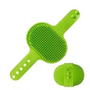 Brosse à chat pour toilettage | de massage en silicone pour chats,accessoire réglable en silicone pour soins des animaux, utilisation à sec et humide pour la maison, les voyages, les abris et les (xiaodo, neuf)