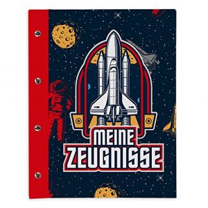 itenga Porte-documents extensible avec vis pour enfants, adolescents, adultes, filles, garçons, étudiants (espace) (itenga GmbH, neuf)