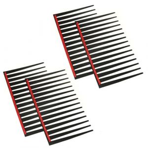 Cils De Voiture, Autocollants De Phares De Voiture Noir Auto Cils Car-Styling Autocollant D&eacute;coratif, 4 Pi&egrave;ces (Elliot  Ree, neuf)