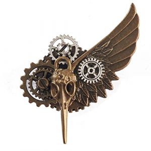 hero-s Steampunk Broche épinglette Steampunk Broche Gothique Broche Broche Steampunk rétro Gear Broche pour à Dos Vestes Steampunk Broche (hikz14019fod, neuf)