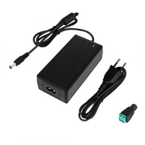 VILHTL Alimentation 12V 5A Transformateur AC 100-240V &agrave; DC 12 Volt 60W avec Prise EU, Adaptateur 12V 5000mA pour Bande LED,Lumi&egrave;res LED, Moniteur TFT, CCTV (FLORIKAR, neuf)