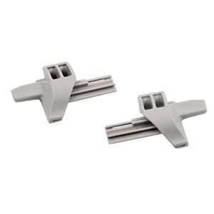 VHEUHZ 1 paire &Eacute;TAG&Egrave;RE Colis Clips Plastique Broches Gauche Droite compatible avec Mercedes A Classe B Class W169 W245 A16969302849051 Gris (GUANGZHOU HONGZE AUTO PARTS CO LTD, neuf)