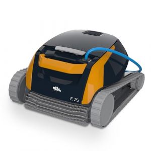 Dolphin E25 Robot Nettoyeur électrique avec Fil pour Piscine Hors-Sol Jusqu’à 10 m - Nettoyage Fond et parois - Système de Scan Intelligent (BERAL eCommerce, neuf)