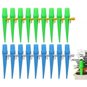 Kit Goutte &agrave; Goutte, Arrosage Goutte &agrave; Goutte Bouteille, Arroseurs Automatiques Plantes, Arrosage Plante Vacances Jardin Arrosage Automatique Interieur C&ocirc;ne Darrosage (A) (Yi'antai-EU, neuf)