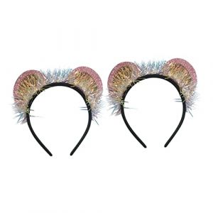 Holibanna 2 Pièces Bandeau D'Oreille De Singe Tenue De Fille Costume De Cosplay Animal Pour Enfants Portant Quotidiennement Des Cerceaux De Cheveux Accessoires De Cheveux De Singe Mignons (Lydia Lyle, neuf)