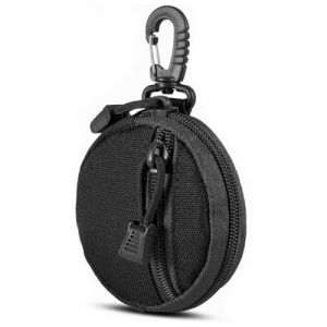JEYORZY 1 pi&egrave;ce Porte-monnaie, Porte-monnaie, Mini Sac, Porte-Monnaie pour Homme, Porte-monnaie, Porte-cl&eacute;s Mini Sac &agrave; Dos, Porte-cl&eacute;, Petit Porte Monnaie Homme, Noir, 10 * 10 * 2,0 cm, Fashion (Wacicy EU, neuf)
