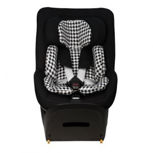 JYOKO KIDS Housse de Réducteur de Siège Auto Compatible avec MAXI COSI Mica (Maxi Cosi Mica Eco I-Size, Vichy) (JYOKO, neuf)