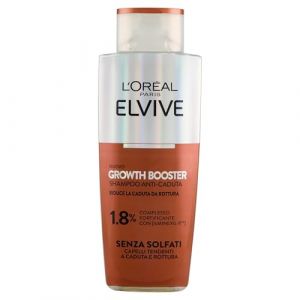 L'Or&eacute;al Paris Elvive Shampooing fortifiant anti-chute pour cheveux fragiles et cassants R&eacute;duit la chute de cheveux 10 fois avec complexe fortifiant avec Aminexil-R Growth Booster 200 (Eurocali, neuf)