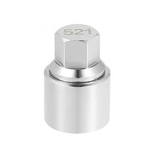 X AUTOHAUX 521 Clé Démontage Serrure Douille Écrou Antivol de Roue Voiture pour VW Touareg Magotan Tiguan Phaeton (Weisser Berg, neuf)