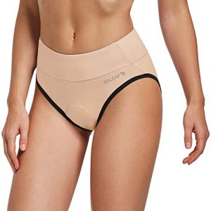 BALEAF Culotte Vélo Rembourrée Short Vélo Femme Cuissard Vélo Femme sous-vêtement de Cyclisme Rembourré avec Gel 3D pour Femmes-Rose-M (Buyvison Sports Gears, neuf)