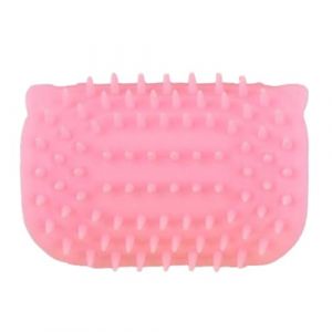 Toiletteur d'angle pour chat, griffoir d'angle mural pour chat - Peigne à gratter d'angle mural | Grattoirs flexibles sûrs de visage de chat de courroie de silicone pour différentes races d'animaux fa (xiangking, neuf)