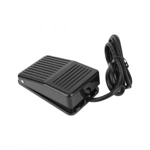 LNGJIN Interrupteur &agrave; pied antid&eacute;rapant en plastique, interrupteur &agrave; p&eacute;dale antid&eacute;rapant, interrupteur &agrave; pied industriel, interrupteur &agrave; pied avec c&acirc;ble de 2 m, interrupteur &agrave; pied avec c&acirc;ble de 2 m (nuoyikeji, neuf)