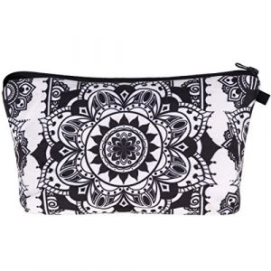 PREMYO Trousse de Maquillage Femme - Trousse Scolaire Fille Ado - Pochette &Eacute;cole Coll&egrave;ge Vanity Case Mandala (PREMYO, neuf)