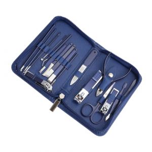 HAPINARY 1 ensemble Set de Manucure et P&eacute;dicure Acier Inoxydable Trousse Portable pour Soins des Ongles Accessoires de Manucure Pratiques pour Usage Domestique (Gan Gardner, neuf)