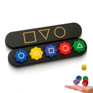 ZWWOGE Jeu Traditionnel coréen, Gonggi Jack Stone Pebbles Set – Jouet éducatif Classique pour Enfants, activité familiale, Portable et Durable, Jeux de Voyage et de Poche,osselets (ZWWOGE, neuf)