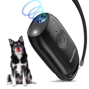 Bubbacare Anti Aboiement Chien Portatif, Puissant Boitier Ultrason Chien avec LED, Boitier Anti AboiementChien Ultrason pour Int&eacute;rieur & Ext&eacute;rieur, AntiAboiement pour Petits, Moyens et GrandsChiens (Tohoyard&reg;, neuf)