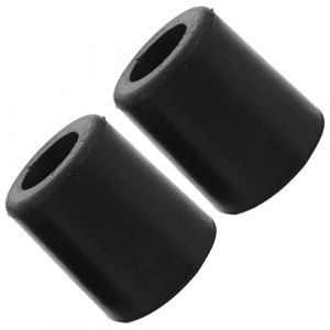 UTHCLO 2 Pi&egrave;ces Lot de 2 Blocs de Pare-Chocs Ronds Noirs en Caoutchouc 5 CM Protections Anti-Collision Solide pour Voitures et Camions Coussinets Absorbants R&eacute;sistants aux Chocs pour (YINGYONG, neuf)