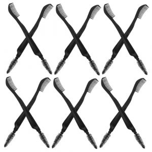 TOYZFRIENDY 10 pi&egrave;ces Lot de Brosses Sourcils et Cils Double T&ecirc;te Peigne S&eacute;parateur Portable pour Maquillage Outil Multifonction de Coiffage et D&eacute;finition des Sourcils et Cils (Muliuin, neuf)