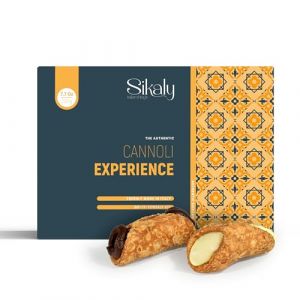 Cannoli Siciliens, Kit de 12 Cannoli - FAIS-LE TOI-MÊME. Cannoli Individuels, Crème Chantilly et Chocolat. Kit Cannoli avec Crème en Poudre à Préparer à la Maison. CANNOLI (Hat Creations, neuf)