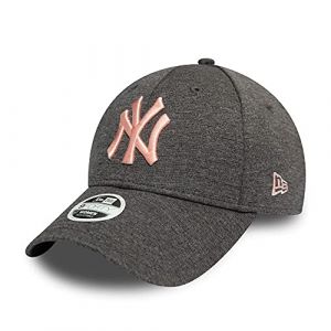 New Era New York Yankees MLB Casquette 9forty Femme Ajustable Gris Rose (capspin, neuf)