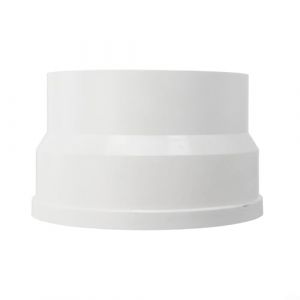 Convertisseur de tuyau en PVC &eacute;l&eacute;gant pour les besoins de ventilation, raccord de diam&egrave;tre int&eacute;rieur de 180 mm avec 160 mm (Mirasty, neuf)