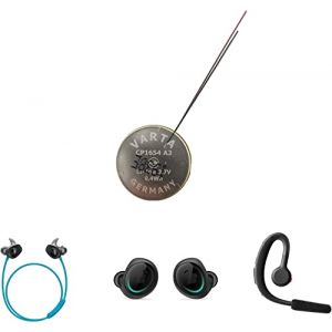 Original CP1654 A3 pour Casque Bluetooth sans Fil Jabra et Bose SoundSport Pulse LIR1654 Batterie Li-ION 3,7V (DENGZHIFMIOP, neuf)