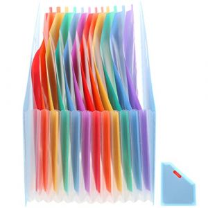 STOBOK Dossier Pack Orgue Dossier De Fichiers Vertical Dossier Accord&eacute;on Vertical Stockage Des Re&ccedil;us Organisateur De Documents Plastique Fournitures Pour Enseignants Bureau A4 (Long Pavilion, neuf)