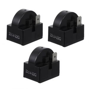 Artibetter 3pièces Relais De Démarrage Pour Compresseur Ohm Starter Pour Réfrigérateur Et Congélateur (Zuiali, neuf)