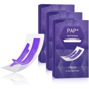 Bande Blanchiment Dentaire, Kit Bandes De Blanchiment Des Dents, Violet Blanchiments Dentaire, Whitening Teeth Strips, Bandes Blanchissants Douces Pour Les Dents (3) (xiaxiappa99, neuf)