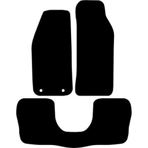 Kovvar Tapis de Sol Compatible avec Peugeot 205 1983-1998 Correspondant à la Version: Cabriolet | Qualité: Basic (Kovvar, neuf)