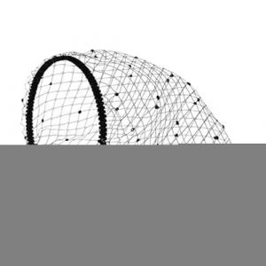 Serre-t&ecirc;te voile noir &ndash; Coiffe bibi vintage | Bandeau de mari&eacute;e vintage pour femme | Coiffe de mariage cocktail th&eacute; | Coiffe tendance confortable accessoire de coiffure (NZHCTSY, neuf)