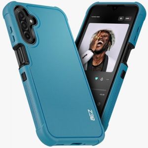 BEZ&reg; Coque Antichoc pour Samsung A17, Robuste, de Qualit&eacute; Militaire, Anti-Poussi&egrave;re, Antid&eacute;rapante, Durable, Coque de Protection pour Samsung Galaxy A17 5G, Bleu Ciel (TheBlingZ., neuf)