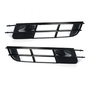 Grille Avant Grille De Calandre pour Audi Q7 2007 2008 2009 4L0807681 4L0807682 Grilles Pare-Chocs Avant Inf&eacute;rieures Antibrouillard Calandre Couvercle Plastique Gauche Et Droite (Couleur : 1 Paire) (wanghuaweilaile, neuf)