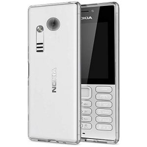 Shieranlee Custodia per Nokia 216,Cover Case Bumper Caso Trasparente Crystal Clear Silicone Gel per Nokia 216 Single SIM Mobile Phone (GOOSPERY-UK, neuf)