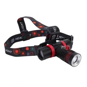 WOHPNLE Lampe frontale de plong&eacute;e sous-marine 5 000 lm IPX8, lampe torche sous-marine en alliage d'aluminium avec 3 modes, rechargeable par USB, pour la p&ecirc;che de nuit et la plong&eacute;e avec (Juyuaer, neuf)