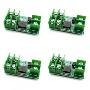 JZK Lot de 4 modules de commande électroniques F5305S, entrée 3 V-24 V, sortie 5 V-36 V, module de déclenchement d'impulsions DC contrôle MOSFET (Union Max, neuf)