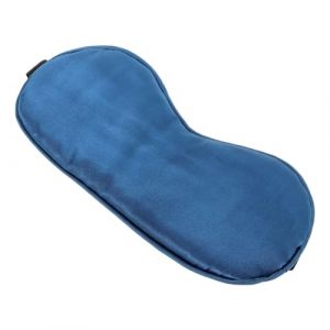 DEARMAMY Masque de sommeil patch yeux bandeau yeux eye patch eye mask Cache-yeux D masque yeux masque visière masque pour les yeux en soie cache-oeil masque pour les yeux de sommeil Blue (Liiane, neuf)