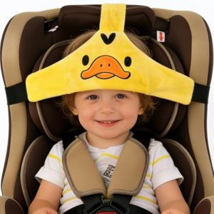 MINGZE Support de T&ecirc;te de Si&egrave;ge de Voiture D'enfant de B&eacute;b&eacute;, Coffre-fort de Voiture et Positionneur de Sommeil Confortable, Ceinture de Fixation R&eacute;glable de Seat de S&eacute;curit&eacute; (MINGZE, neuf)