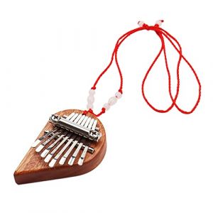 Uposao Mini Piano à Pouces 8 Tons, Portable Mini Portable Piano à Pouce Poche pour Kid, Music Beginner, Instrument Pouce Piano (Uposao, neuf)