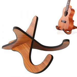 Support de Guitare en Bois, Support pour Ukulélé, Support de Guitare Portable, Support en Bois pour Ukulélé, Support Ukulélé en Bois Détachable, pour Ukulélé, Violon, Mandoline et Banjo, Butyeak (JUNNING STORE, neuf)