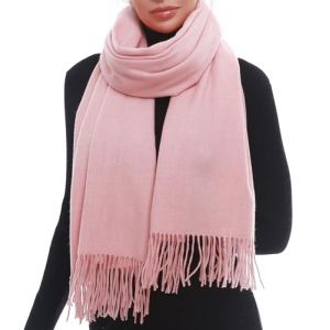 SWAT PANY &Eacute;charpe Femme Hiver Unie &Eacute;l&eacute;gante pour C&eacute;l&eacute;brations et Tenue D&eacute;contract&eacute;e (FU JINMY, neuf)