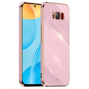 EASSGU [Cadre Galvanis&eacute; Coque pour Samsung Galaxy S8+ / Samsung S8 Plus (6.2" inches) Etui de Protection en Silicone TPU - Violet (EASSGU, neuf)