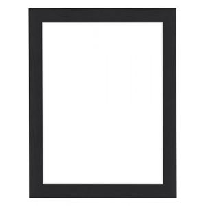 Dutch Frame Factory - Cadre photo 46x61 cm - Noir Grain de Bois - Cadre photo en verre MDF Anti Reflet Verre Acrylique - Cadre 46x61 cm - Colonia (dutchframefactory, neuf)