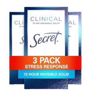 Clinical Strength Invisible Solid Stress Response Antiperspirant/Deodorant 1.6 oz by Secret (Gorgeous Result, neuf)