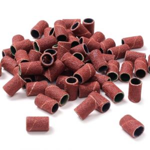 Lot de bandes de ponçage pour perceuse à ongles - Grain 80/120/150/180/240 - Pour perceuse à ongles en acrylique - Bandes de ponçage - Courroie de gel - Tête de meulage de manucure et pédicure (tuyaokejiyouxiangongsi, neuf)